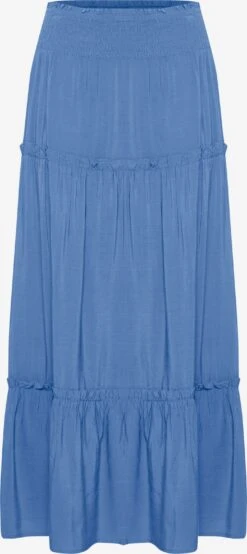 Fransa Midi Rokken Rok SUNNY Dames Blauw