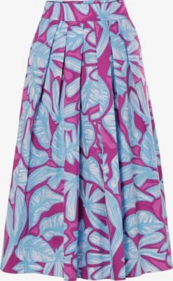 Midi Rokken Rok Brunika Dames Eosine / Donkerroze