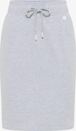 Midi Rokken Rok Dames Lichtgrijs