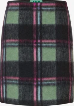 STREET ONE Mini Rokken Rok Maja Dames Jade Groen / Lichtgroen