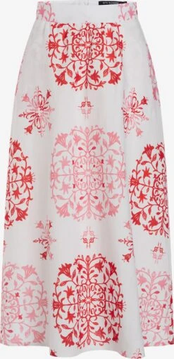 Ana Alcazar Midi Rokken Rok Fajosa Dames Wit