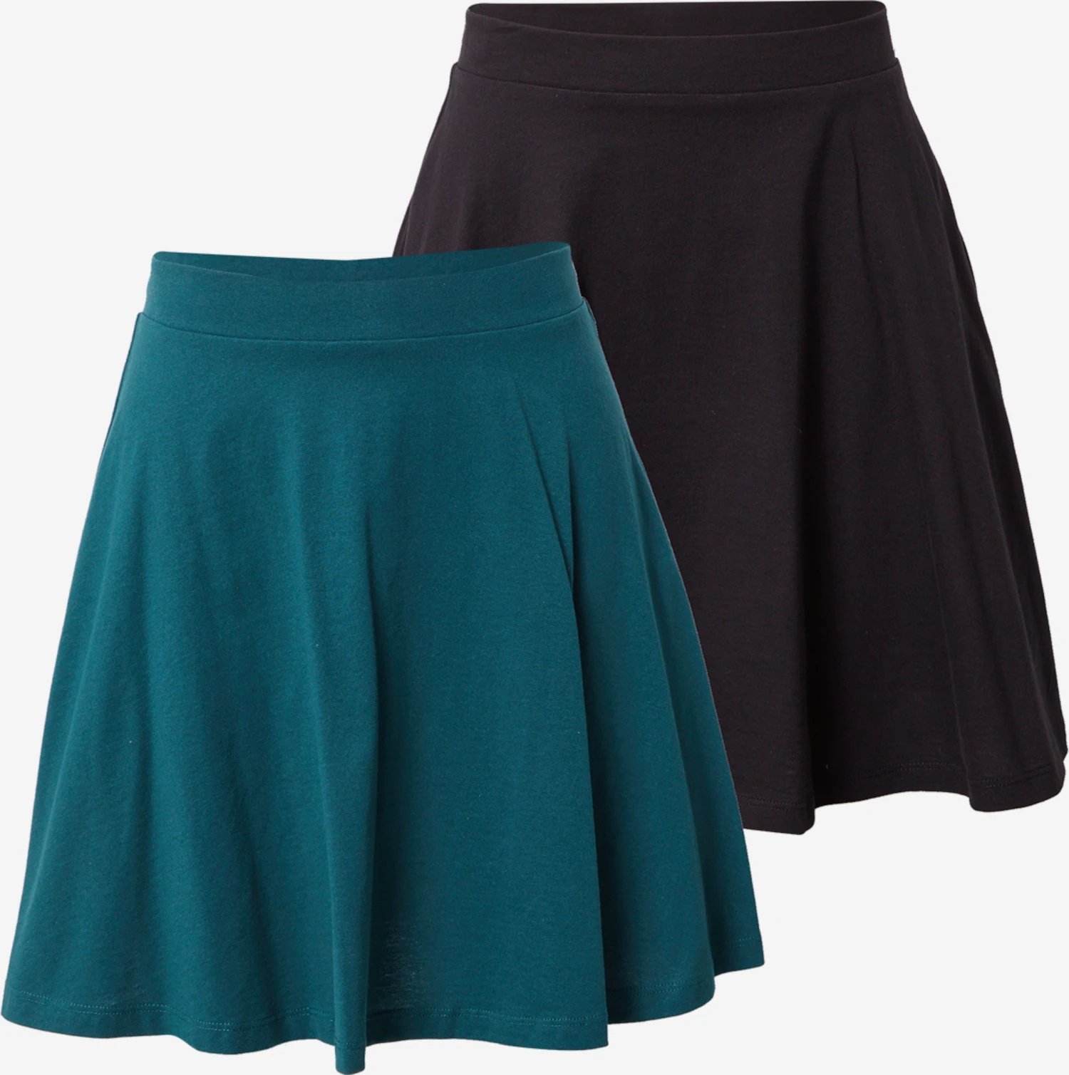 ONLY Mini Rokken Rok MAYA Dames Petrol / Zwart