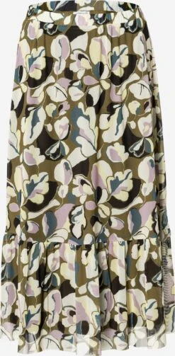 Tom Tailor Midi Rokken Rok Dames Olijfgroen