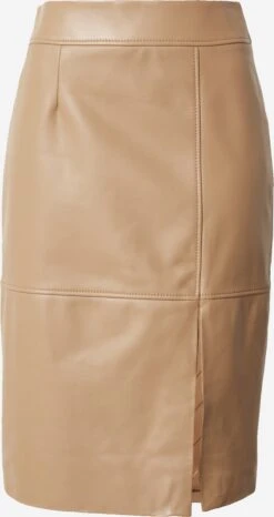 Leren Rokken Rok Setora Dames Sand