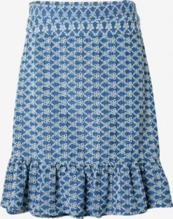 Midi Rokken Rok Dames Blauw