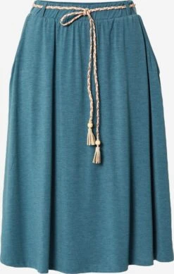 Ragwear Midi Rokken Rok Reikko Dames Smaragd