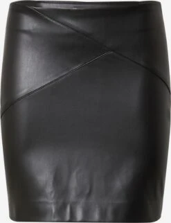 Leren Rokken Rok Kaori Dames Zwart
