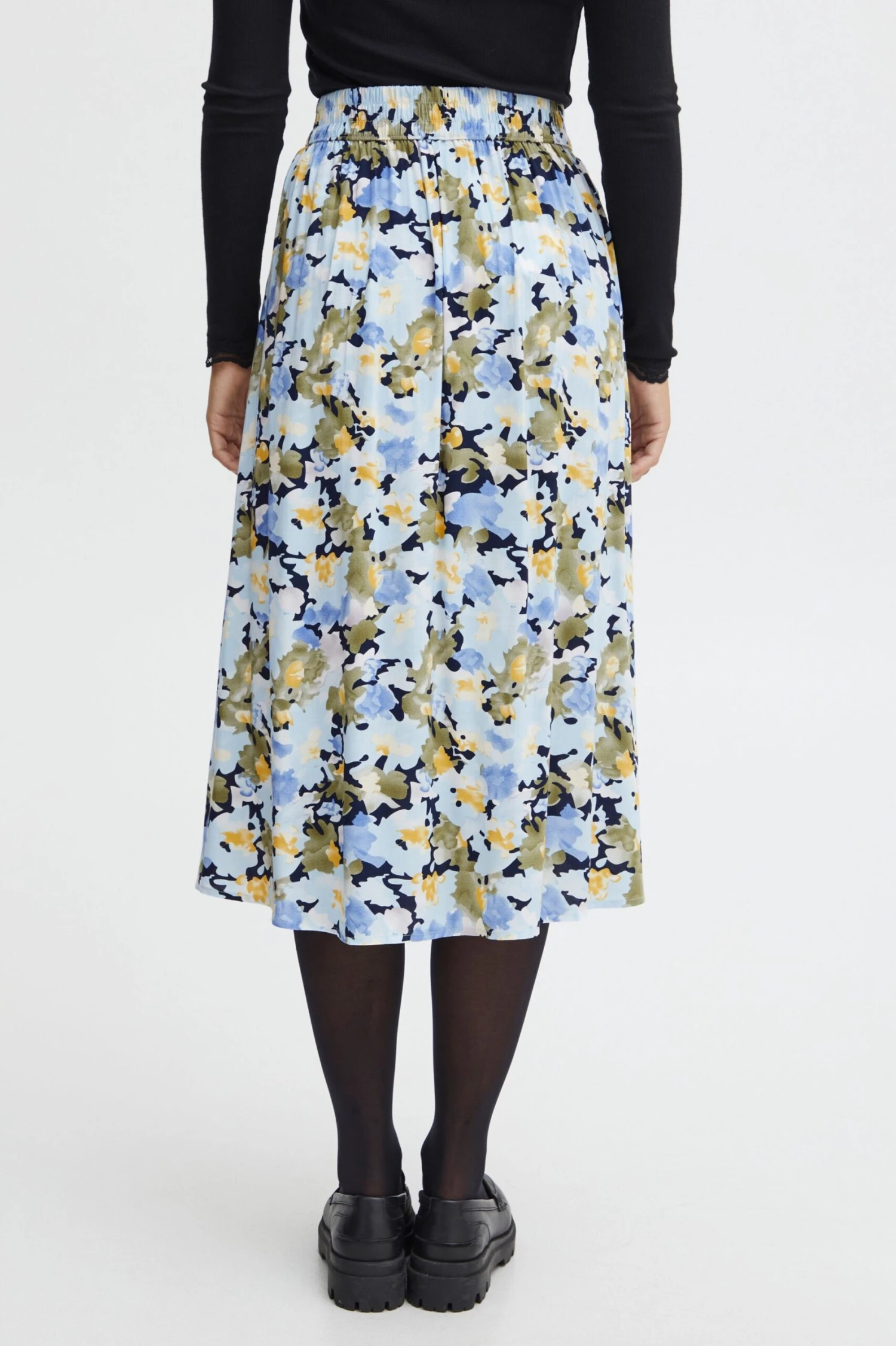 Fransa Midi Rokken Rok SOFTY Dames Gemengde Kleuren - Afbeelding 2