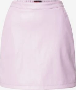 Leren Rokken Rok Dames Lavendel