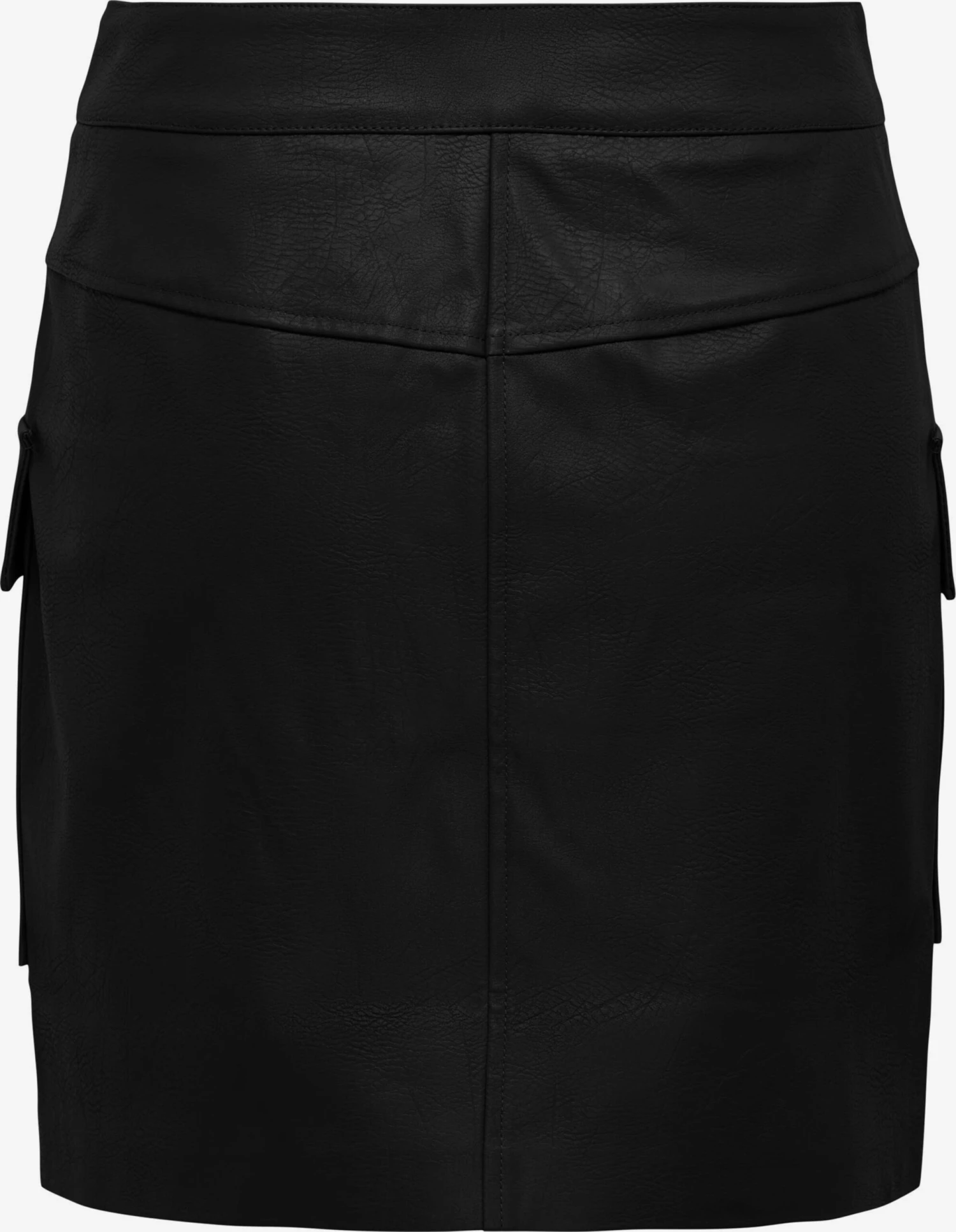 ONLY Leren Rokken Rok VERA Dames Zwart - Afbeelding 2