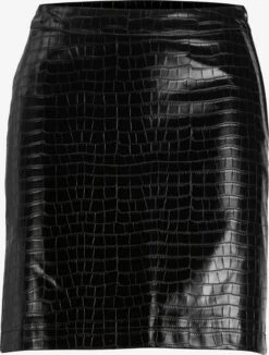 JJXX Leren Rokken Rok Rowe Dames Zwart