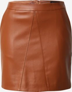 Bardot Leren Rokken Rok ALEXIS Dames Cognac
