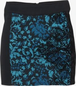 Koroshi Mini Rokken Rok Dames Navy / Lichtblauw