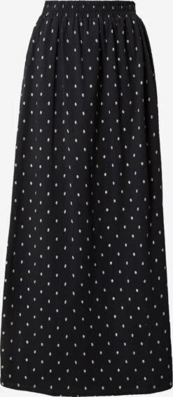 Maxi Rokken Rok Leaf Dames Zwart