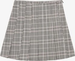 TOM TAILOR Denim Mini Rokken Rok Dames Lichtgrijs / Rosa