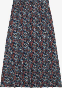 Tom Tailor Midi Rokken Rok Dames Navy / Hemelsblauw