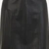 BOSS ORANGE Leren Rokken Rok Valega Dames Zwart