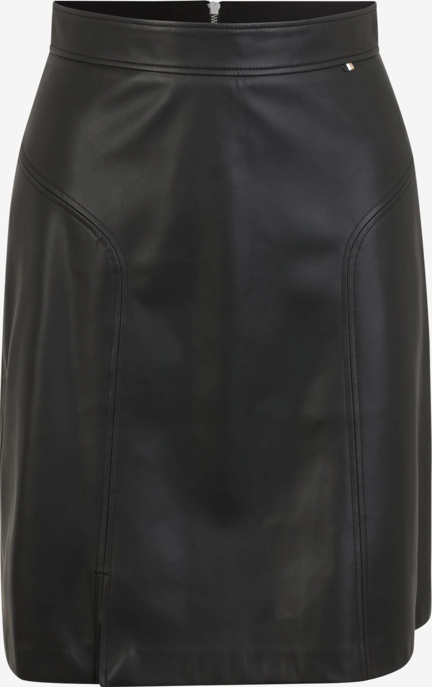 BOSS ORANGE Leren Rokken Rok Valega Dames Zwart