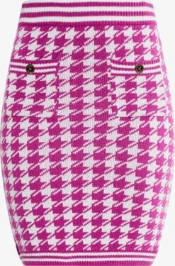 Faina Mini Rokken Rok Koosh Dames Fuchsia