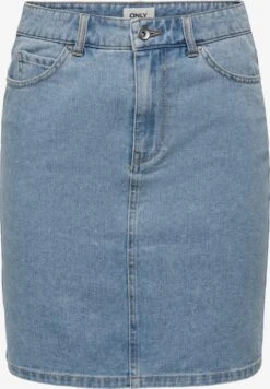 ONLY Midi Rokken Rok VEGA Dames Blauw