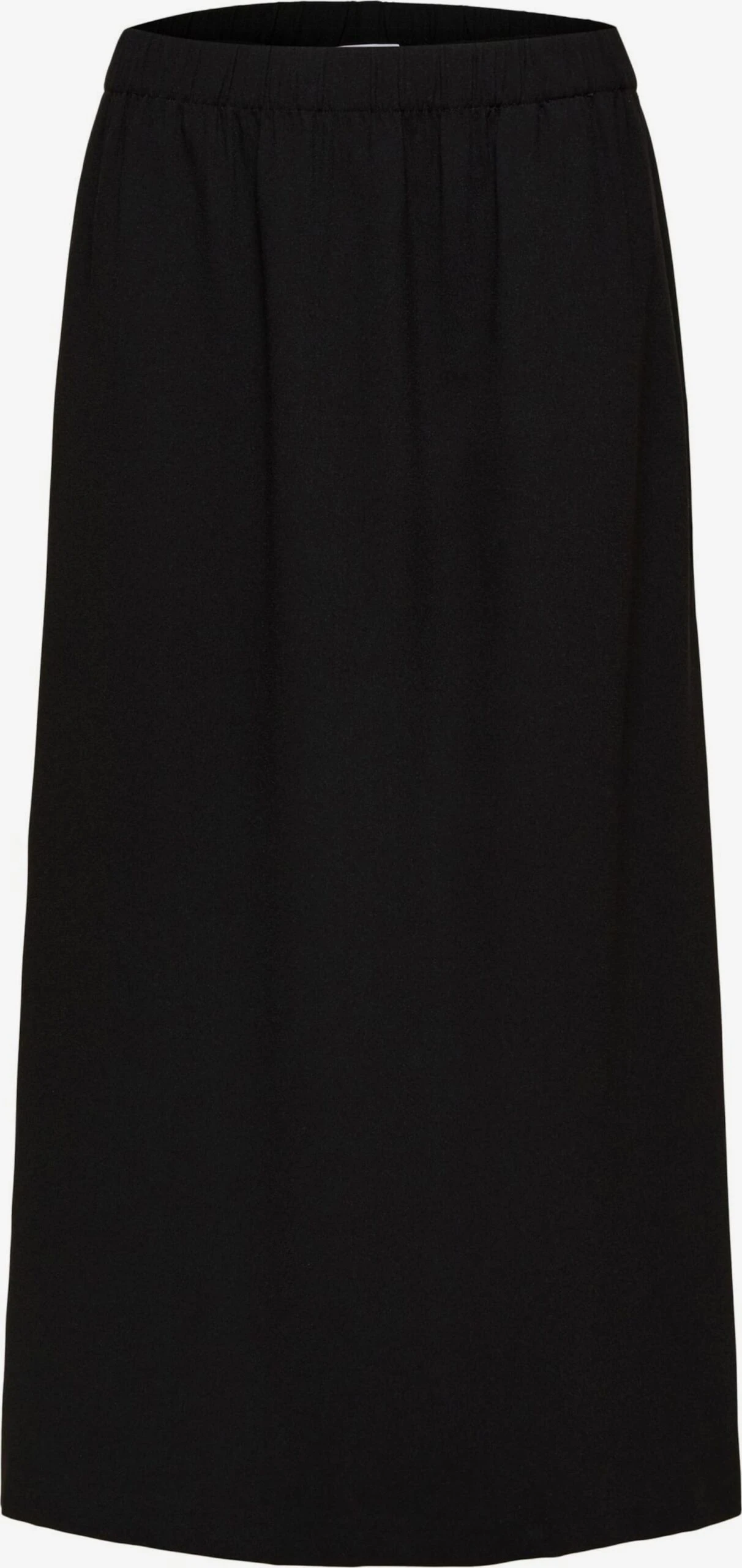 Selected Femme Maxi Rokken Rok Tinni Dames Zwart