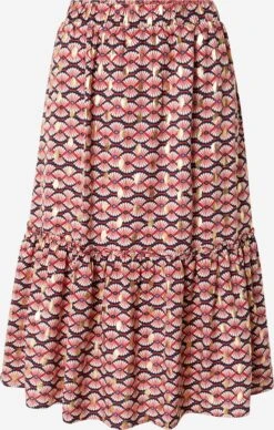 Vila Midi Rokken Rok ZINO Dames Rood