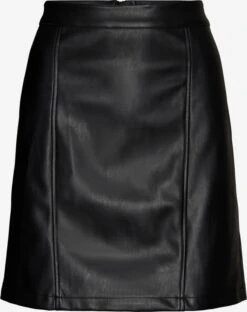 Vero Moda Leren Rokken Rok Sadie Dames Zwart