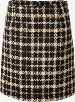Soyaconcept Mini Rokken Rok GODA Dames Beige / Zwart