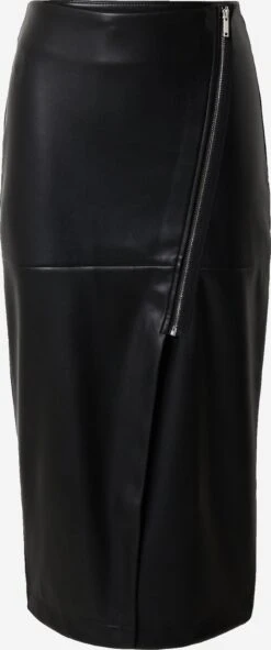 EDITED Midi Rokken Rok Inge Dames Zwart