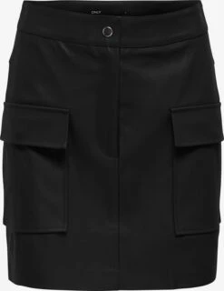 ONLY Leren Rokken Rok VERA Dames Zwart