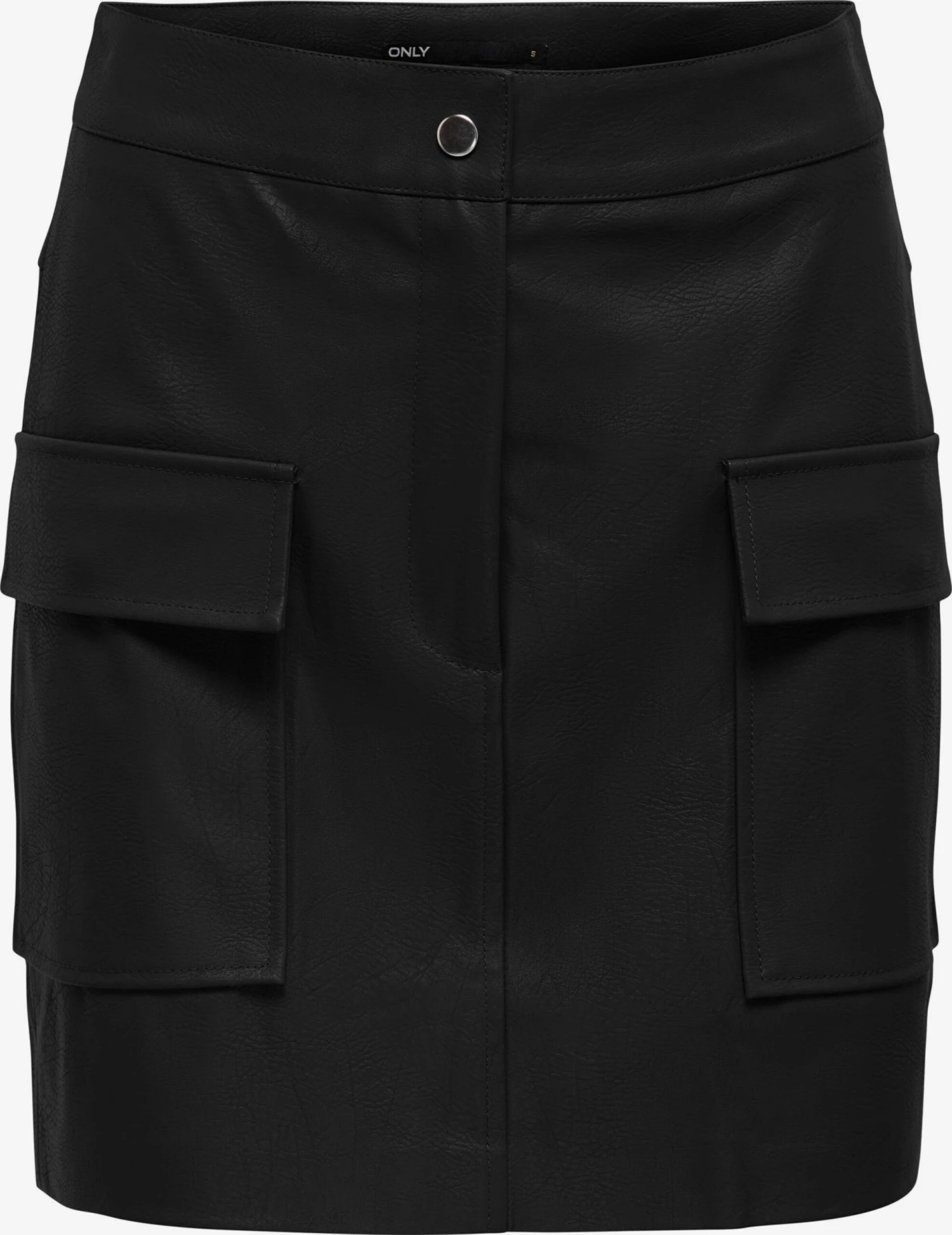 ONLY Leren Rokken Rok VERA Dames Zwart