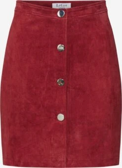 Leren Rokken Rok Melia Dames Bordeaux