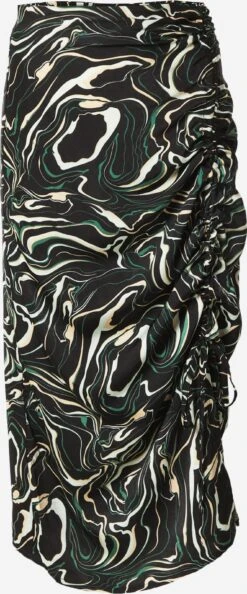 Rut & Circle Midi Rokken Rok KRISTY Dames Zwart