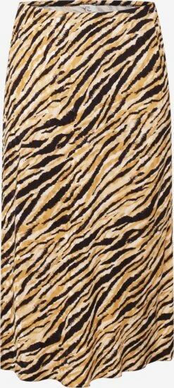 Maxi Rokken Rok Dames Karamel