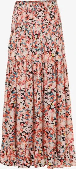 Maxi Rokken Rok Efia Dames Pastelroze