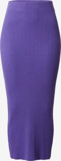 EDITED Maxi Rokken Rok Pardis Dames Lila