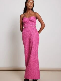 NA-KD Maxi Rokken Rok Dames Pink