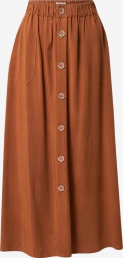 Iriedaily Maxi Rokken Rok Civic Dames Karamel
