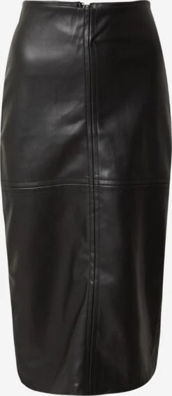 WAREHOUSE Midi Rokken Rok Dames Zwart