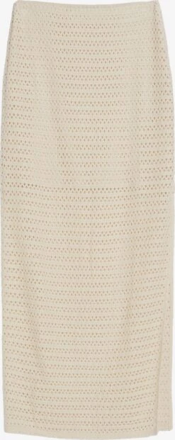 BERSHKA Maxi Rokken Rok Dames Beige