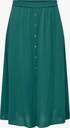 ONLY CARMAKOMA Maxi Rokken Rok Dames Smaragd