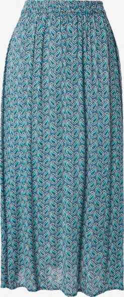Kaffe Maxi Rokken Rok Marita Dames Aqua