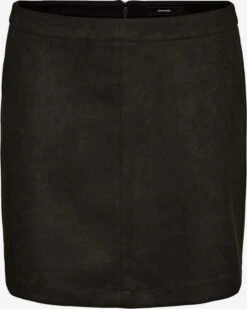 Vero Moda Curve Leren Rokken Rok Donna Dina Dames Zwart