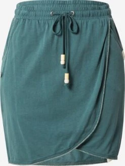 Ragwear Mini Rokken Rok NAILA Dames Donkergroen