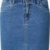 Vero Moda Mini Rokken Rok FAITH Dames Blauw