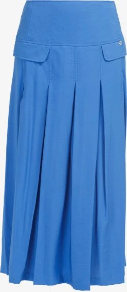 HELMIDGE Maxi Rokken Rok Dames Royal Blue/koningsblauw