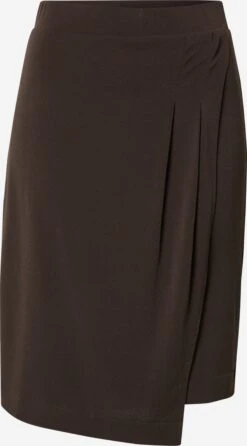 InWear Midi Rokken Rok Linda Dames Donkerbruin
