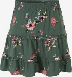 Vero Moda Petite Mini Rokken Rok Dames Donkergroen