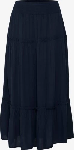 Fransa Midi Rokken Rok SUNNY Dames Navy