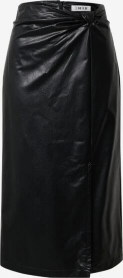 EDITED Leren Rokken Rok Silva Dames Zwart